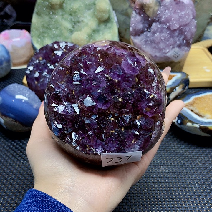 未镶嵌紫晶大型摆件（非配饰）