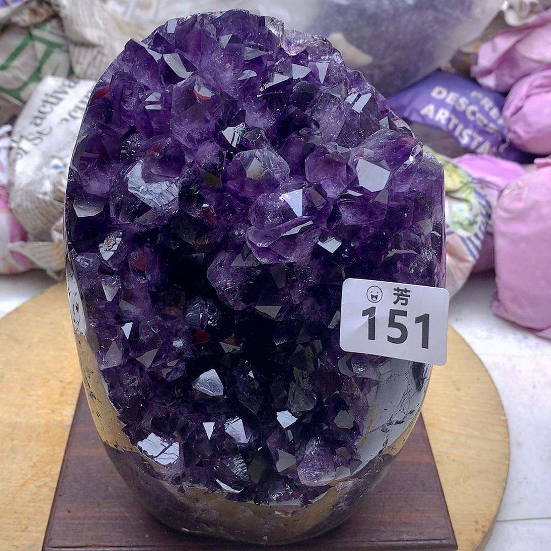 紫晶大型摆件（非配饰）未镶嵌