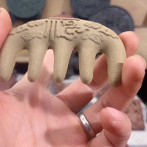 泥塑何首乌香方香梳福利价