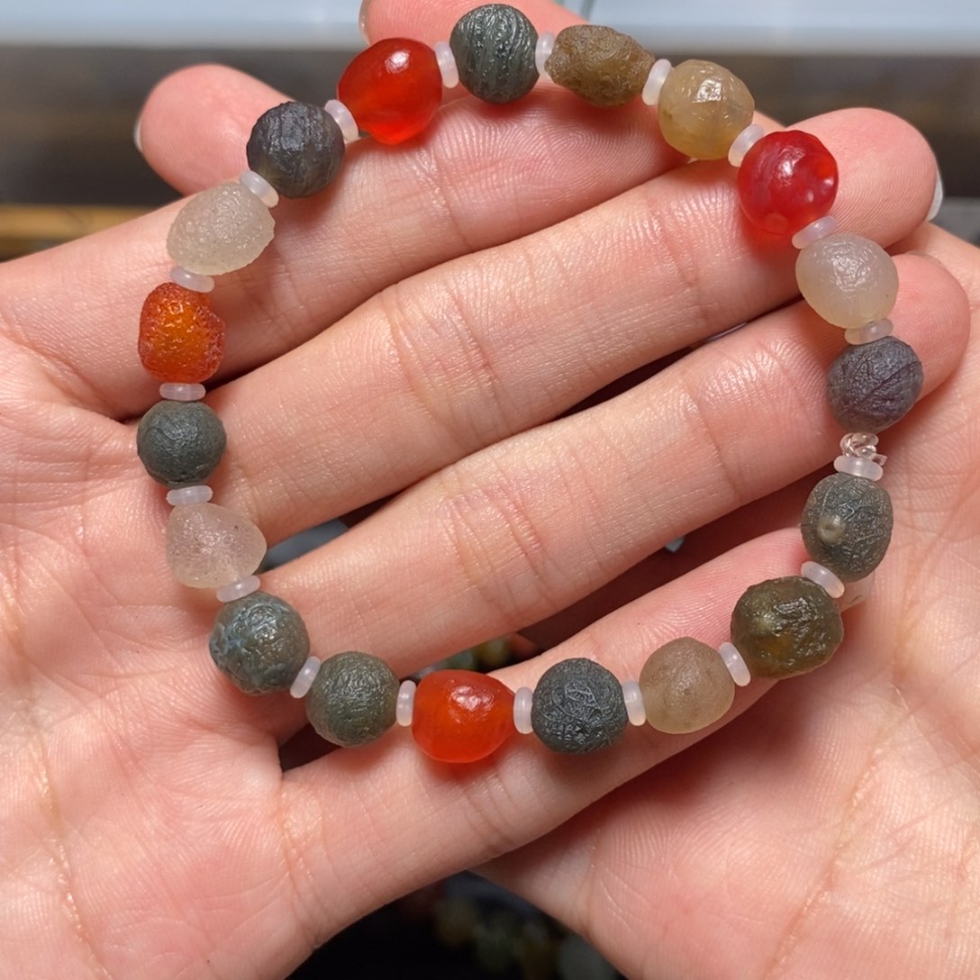 玛瑙/玉髓手链合金