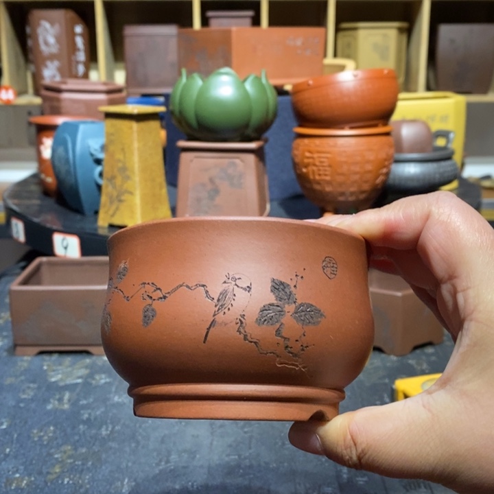 紫砂花盆紫砂文化