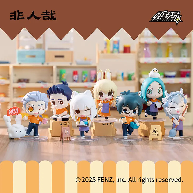 非人哉便利店系列微盒动漫潮玩摆件盲盒