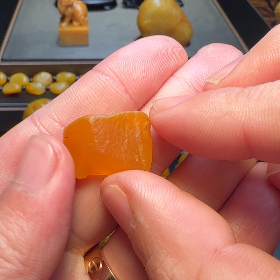 田黄石石*玉寿山田黄石