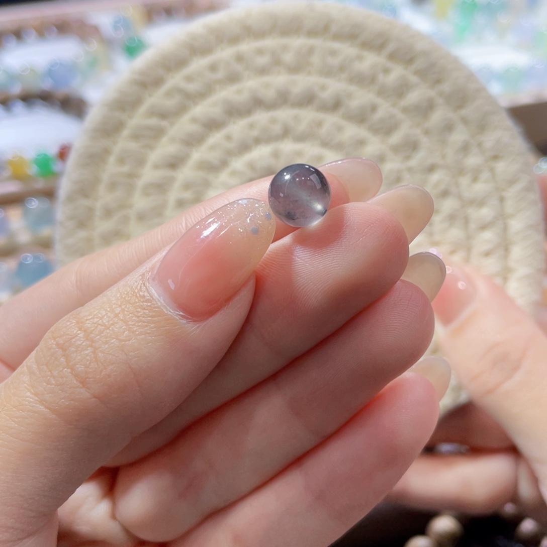 翡翠未镶嵌手链卡8.8黑钢