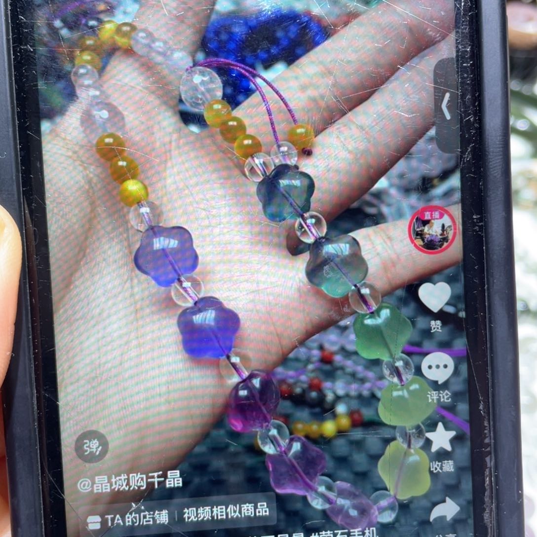 水晶颈饰未镶嵌手串