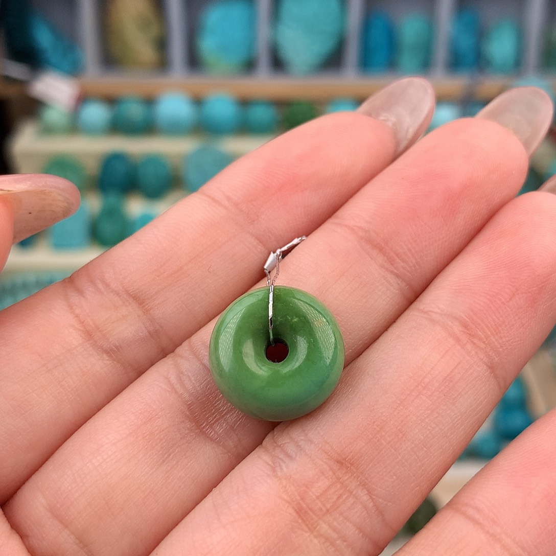 未镶嵌绿松石珠宝奇石