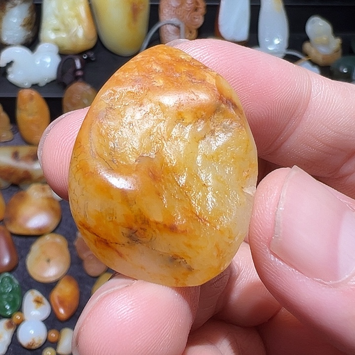 和田玉未镶嵌吊坠(不含链)