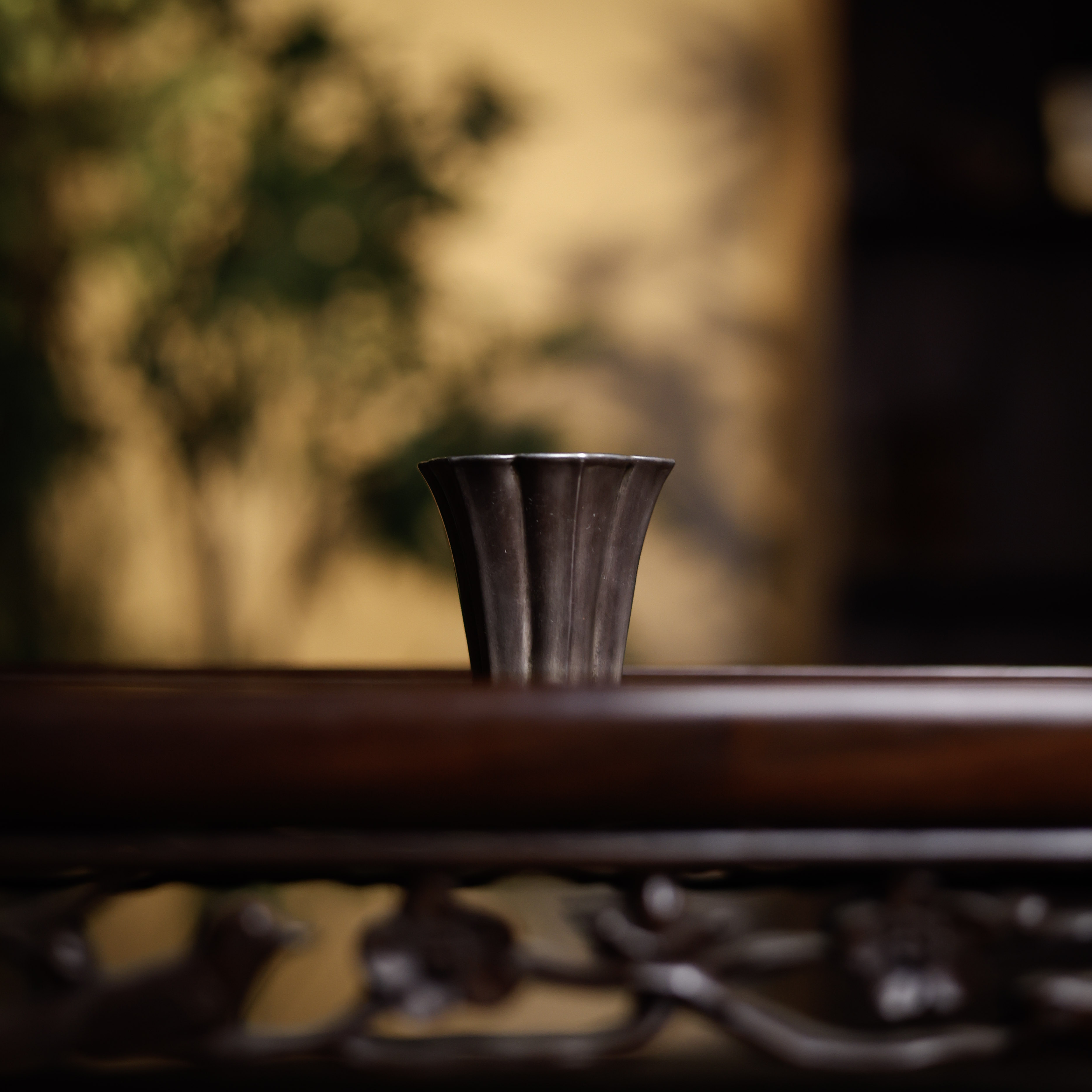 【好物】银彩-雲由山坊-六棱角杯（雲由S0154）