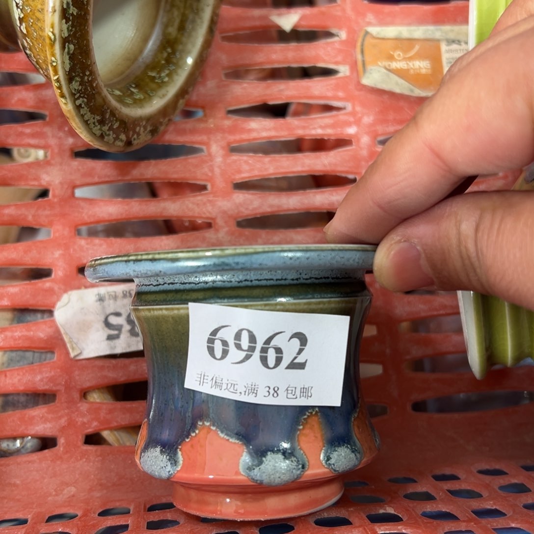 陶瓷景德镇手工花盆