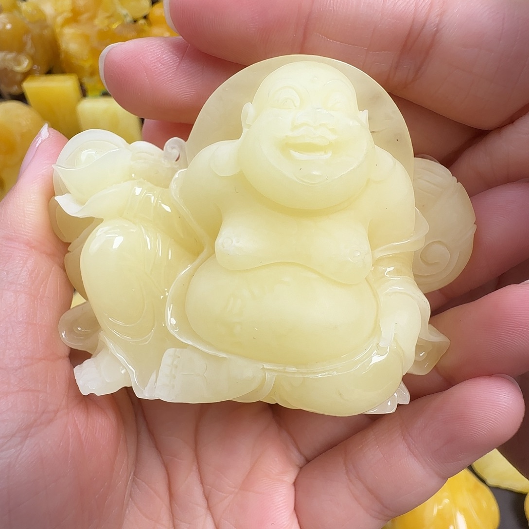 蜜蜡未镶嵌珠宝奇石