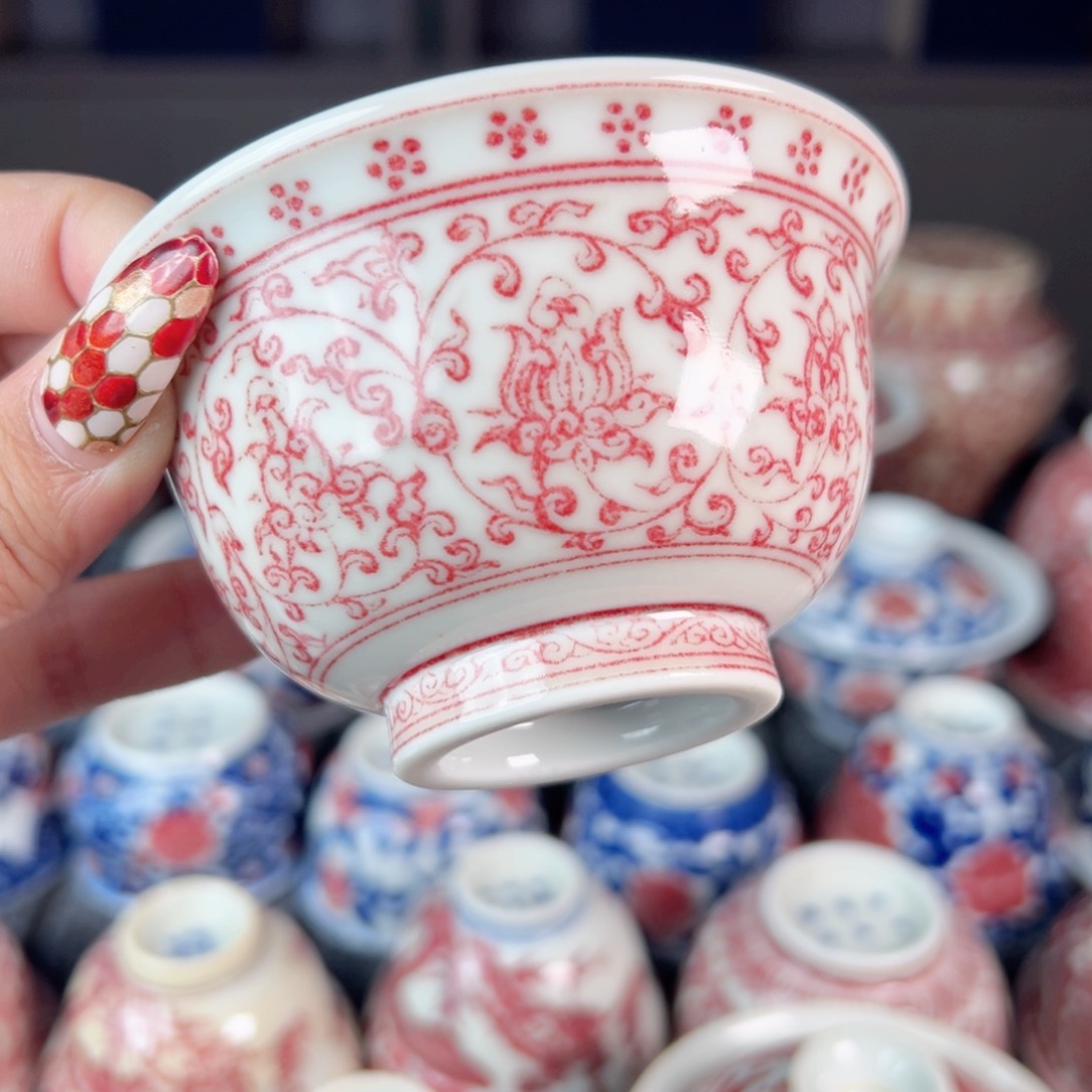 杯子景德镇毛仔柴窑主人杯