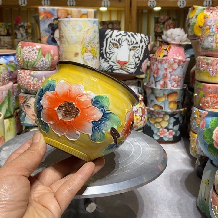景德镇艺术手绘作品