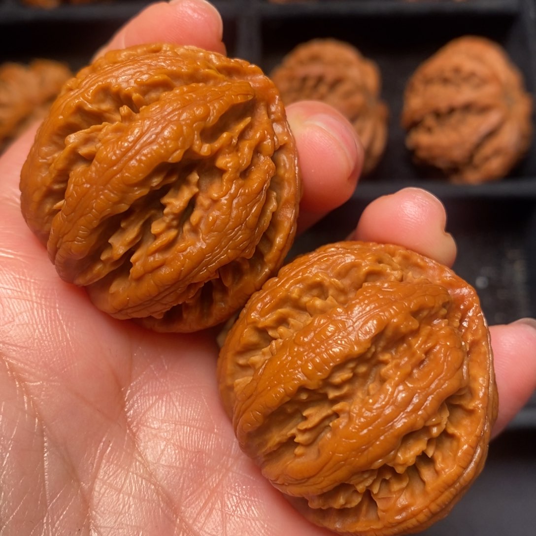 文玩核桃把件秦岭核桃