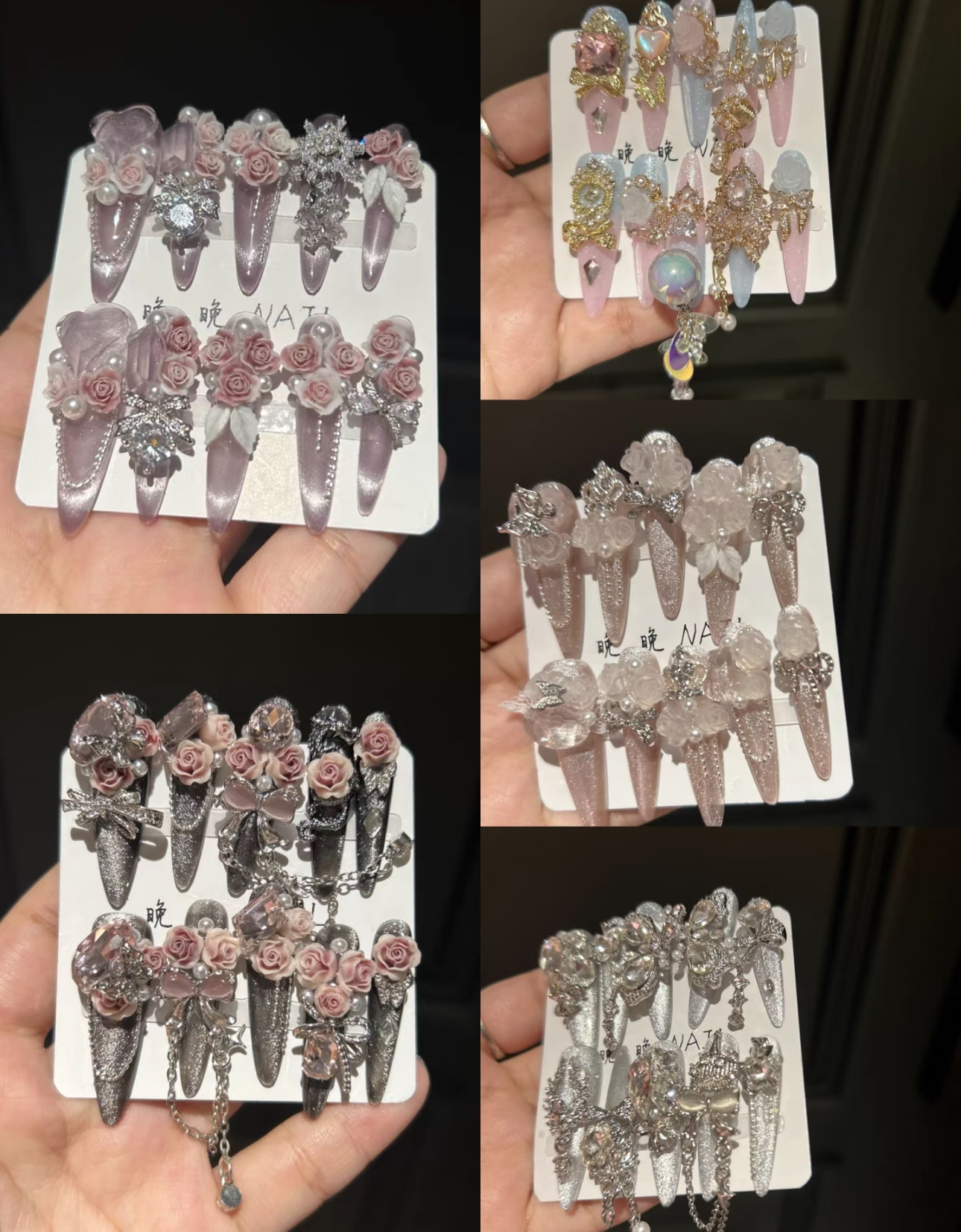 直播间专属链接-高货轻奢纯欲风重工艺款日系冰透磨砂ins风