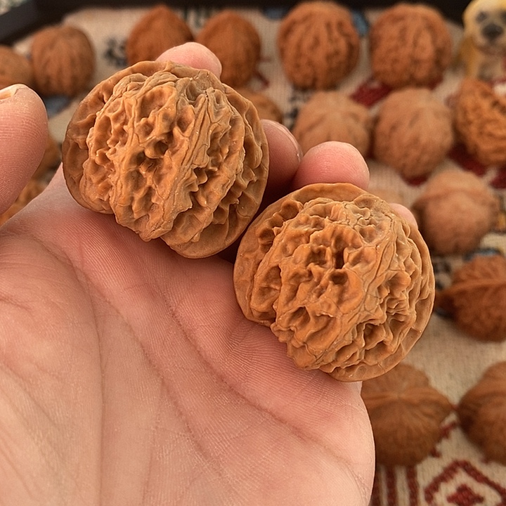 文玩核桃把件苹果