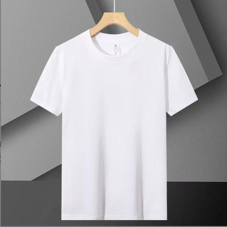 国潮字母印花夏季圆领情侣休闲短袖T恤时尚半袖宽松