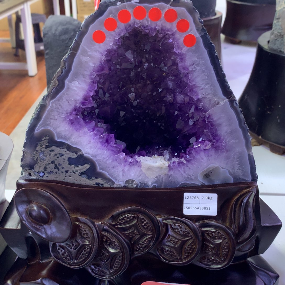 未镶嵌紫晶大型摆件（非配饰）