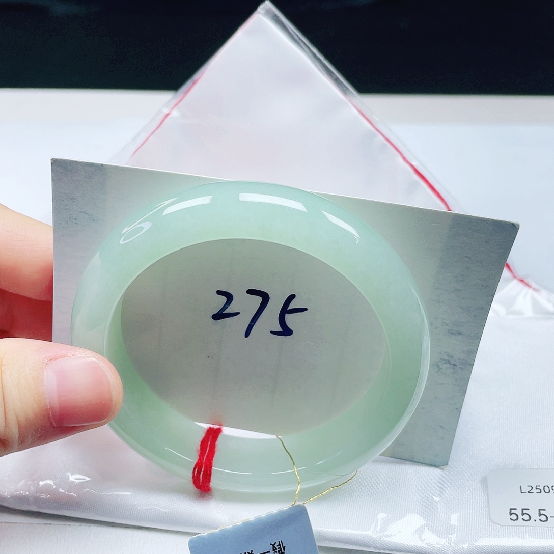 翡翠未镶嵌手镯55➕圈口