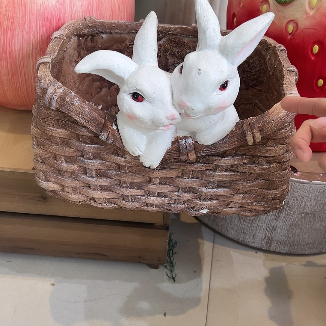 花园摆件红红火火