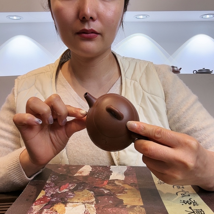 紫砂茶壶特金权150m l