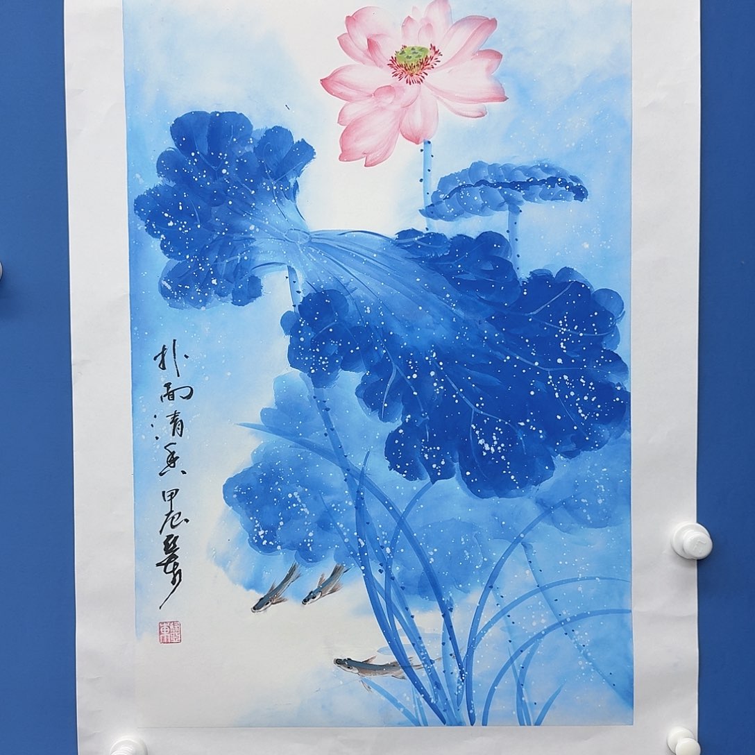 国画多次参加国内外大型