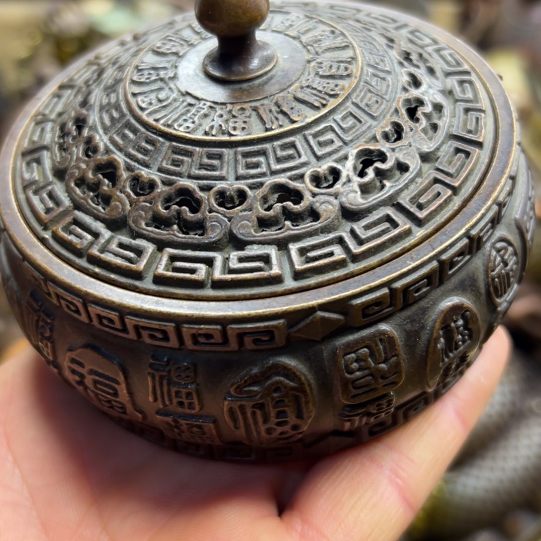 铜摆件欢迎欢迎你