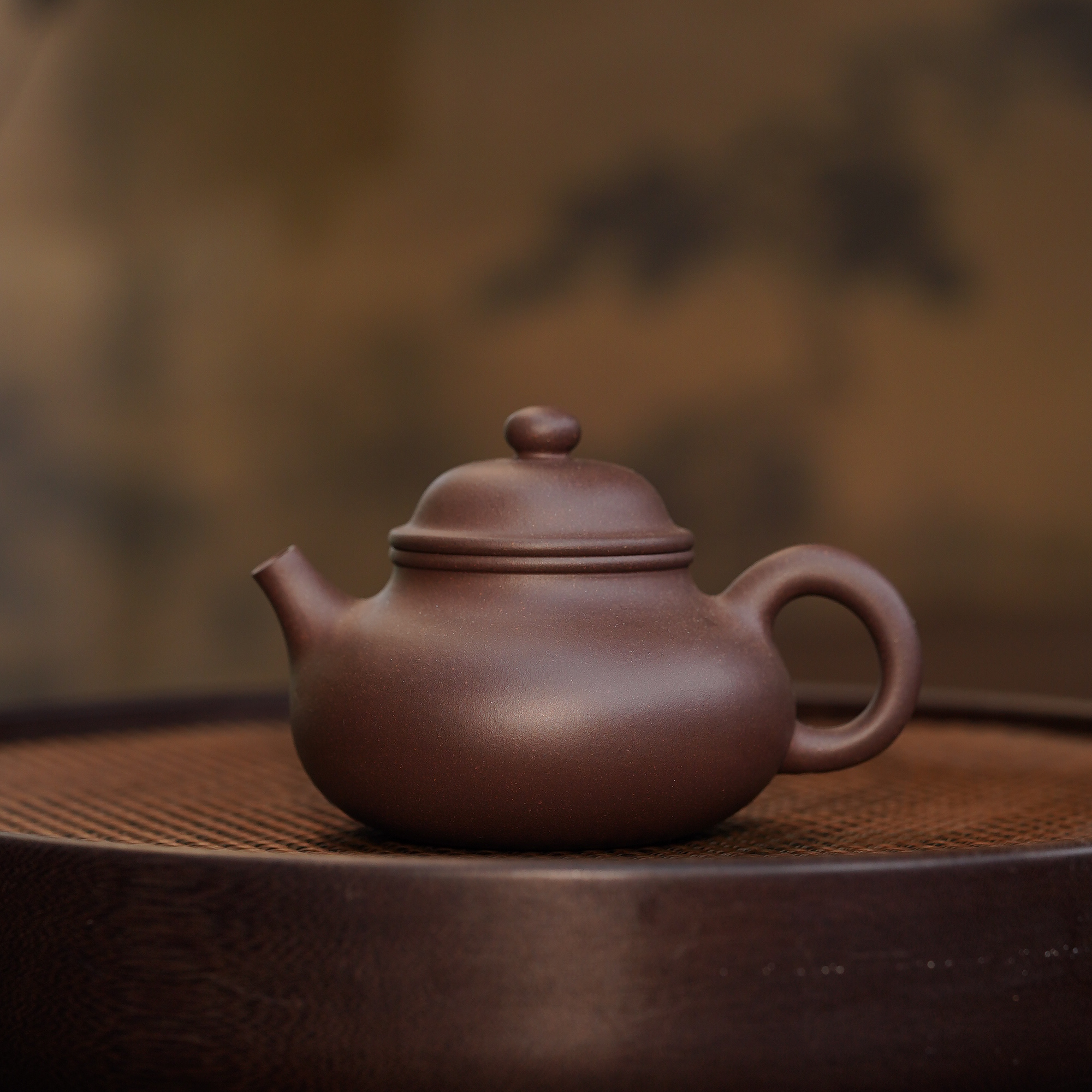 【陶研专属】 容天 黑紫泥 230cc 本砂堂 紫砂壶