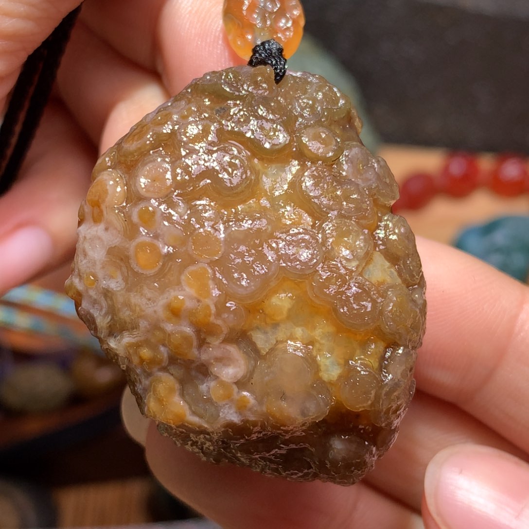 未镶嵌玛瑙/玉髓珠宝半成品