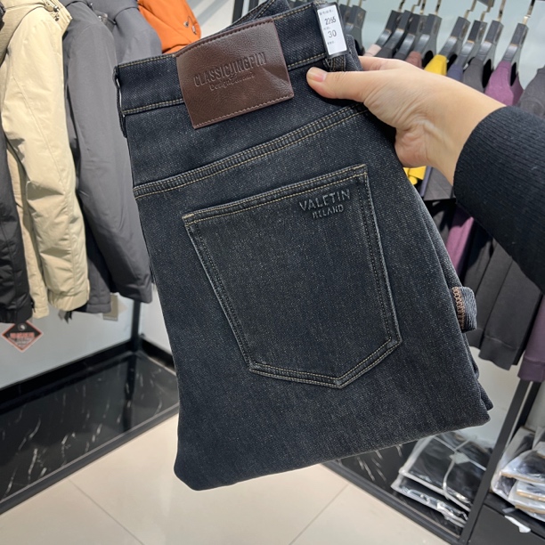 莱赛尔加绒牛仔裤  25年新款男士猞猁绒2263/65