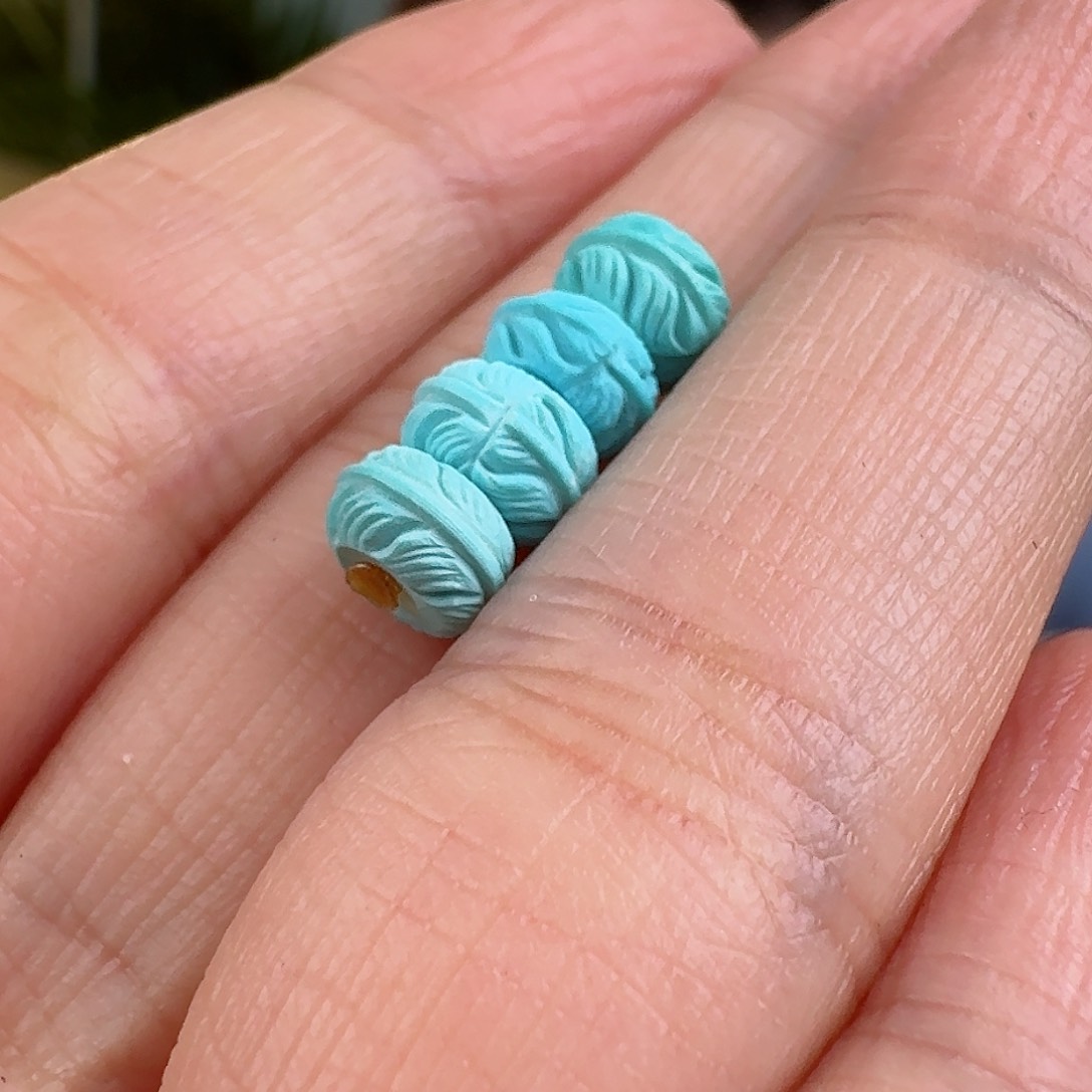 绿松石珠宝奇石未镶嵌