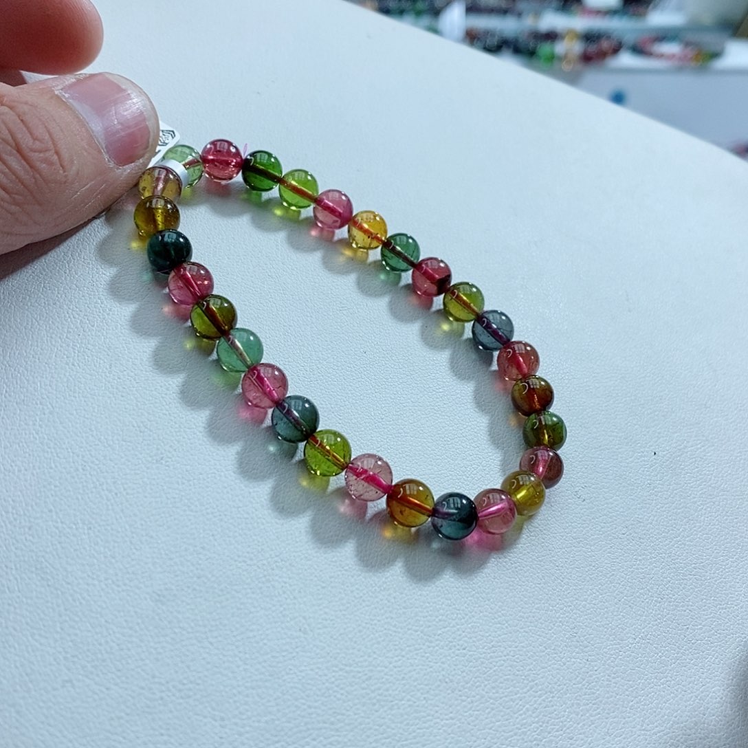 碧玺手链未镶嵌手链