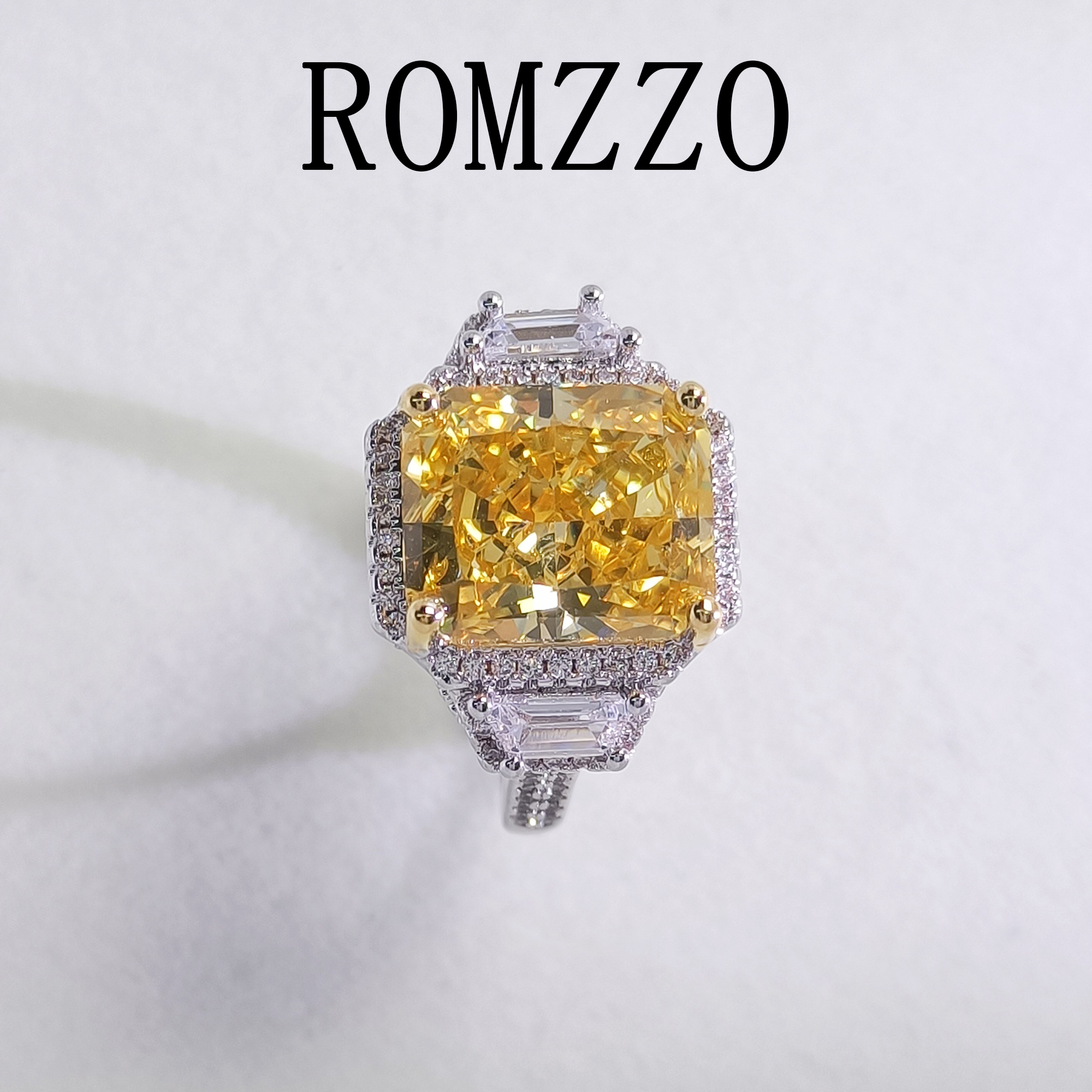 铜合金合成锆石戒指 WGTL-001932【璀璨华星】戒指气质简约大方精致