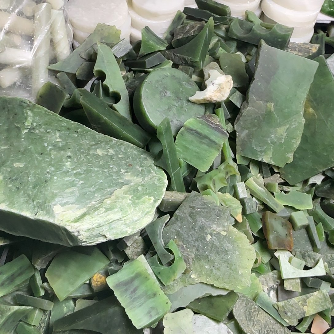 平***.和田玉（糖玉）未镶嵌珠宝半成品