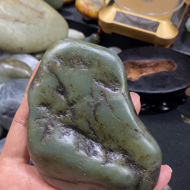 颈饰未镶嵌和田玉（糖玉）35