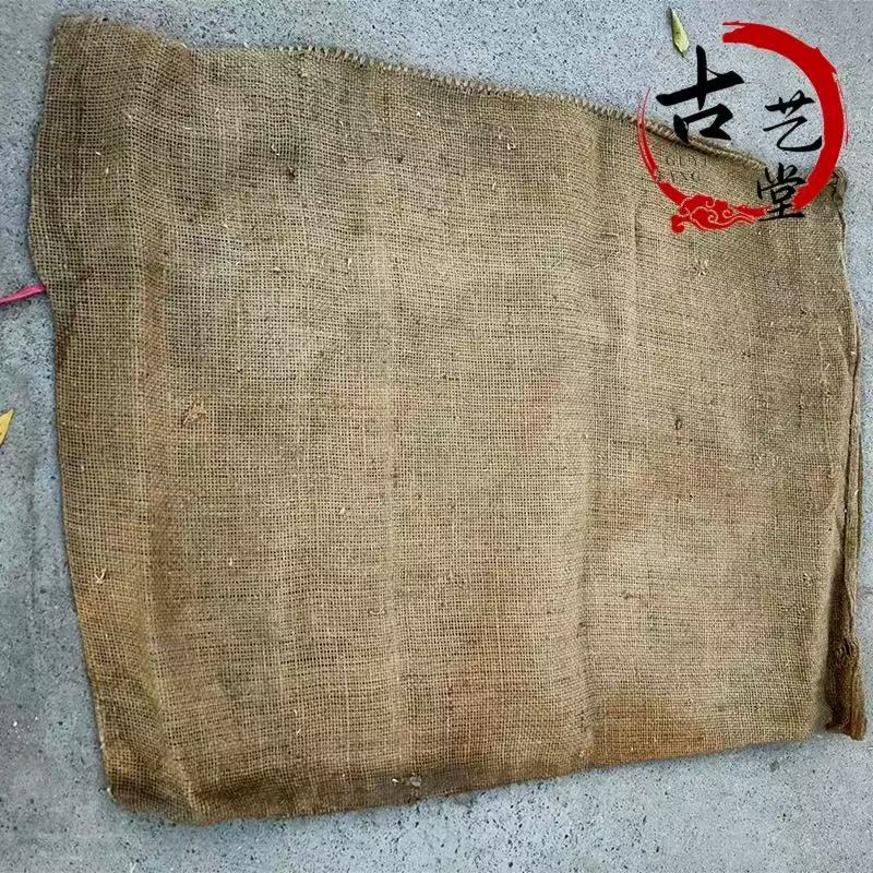 老麻袋民俗老物件8090年代农村老麻袋复古怀旧装饰影视道具摆件