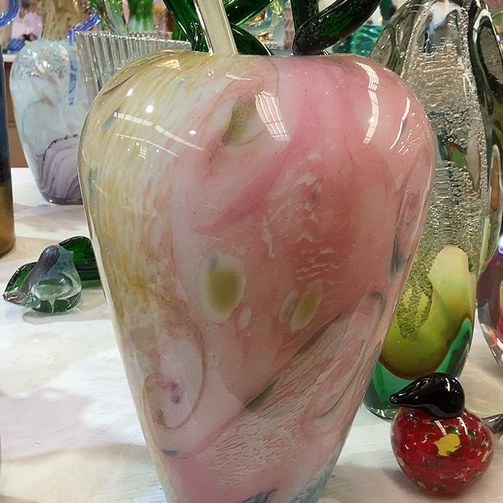 琉璃琉璃花瓶个30口9