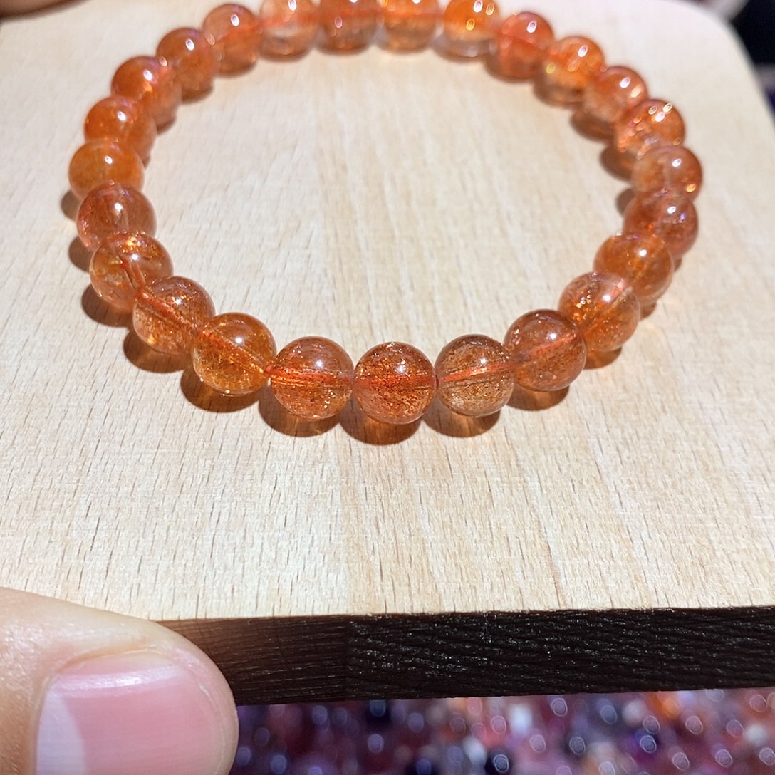 日光石日光石手串未镶嵌