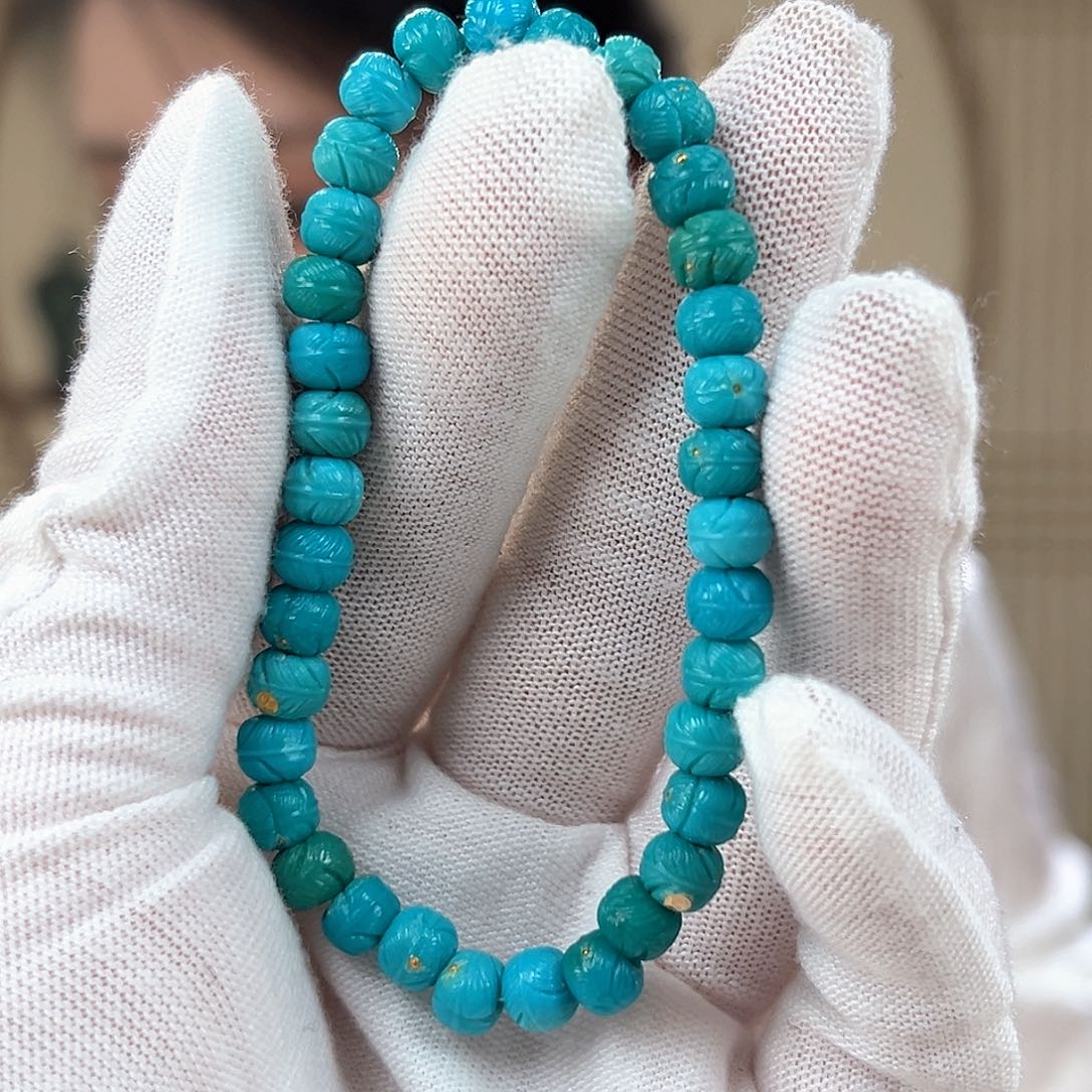 未镶嵌绿松石珠宝奇石6.3