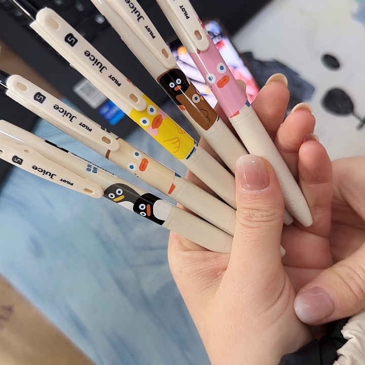 百樂早午餐兄弟5支裝黑筆0.5mm