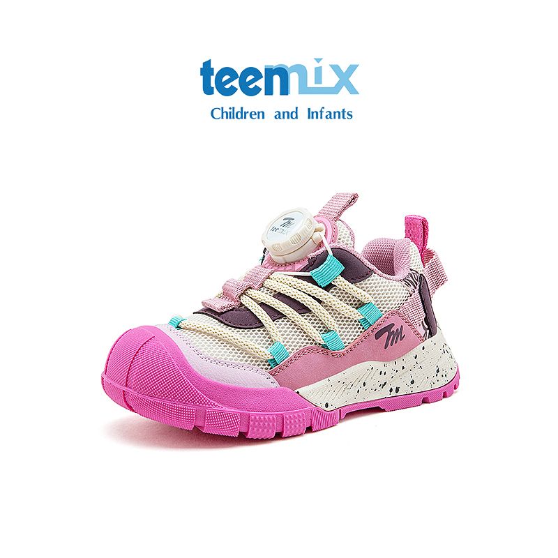 天美意中大童女童休闲运动鞋秋季新款时尚百舒适搭耐磨贝壳头4262