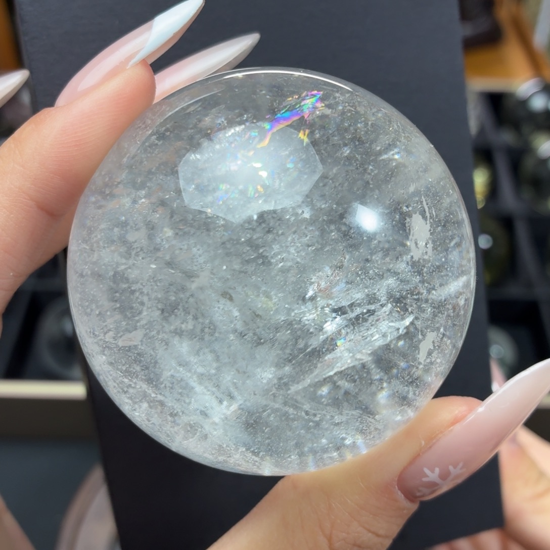 未镶嵌水晶珠宝半成品58.4mm