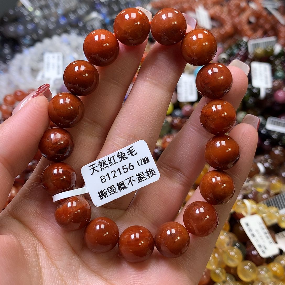 水晶手链未镶嵌，