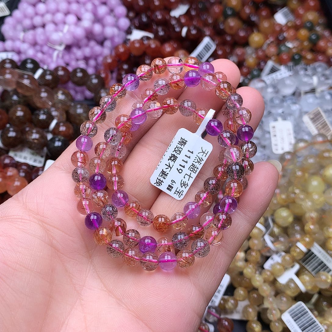 未镶嵌手链水晶，，