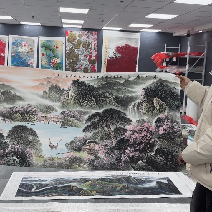 字画等多种形式的艺术作品和艺术作品的