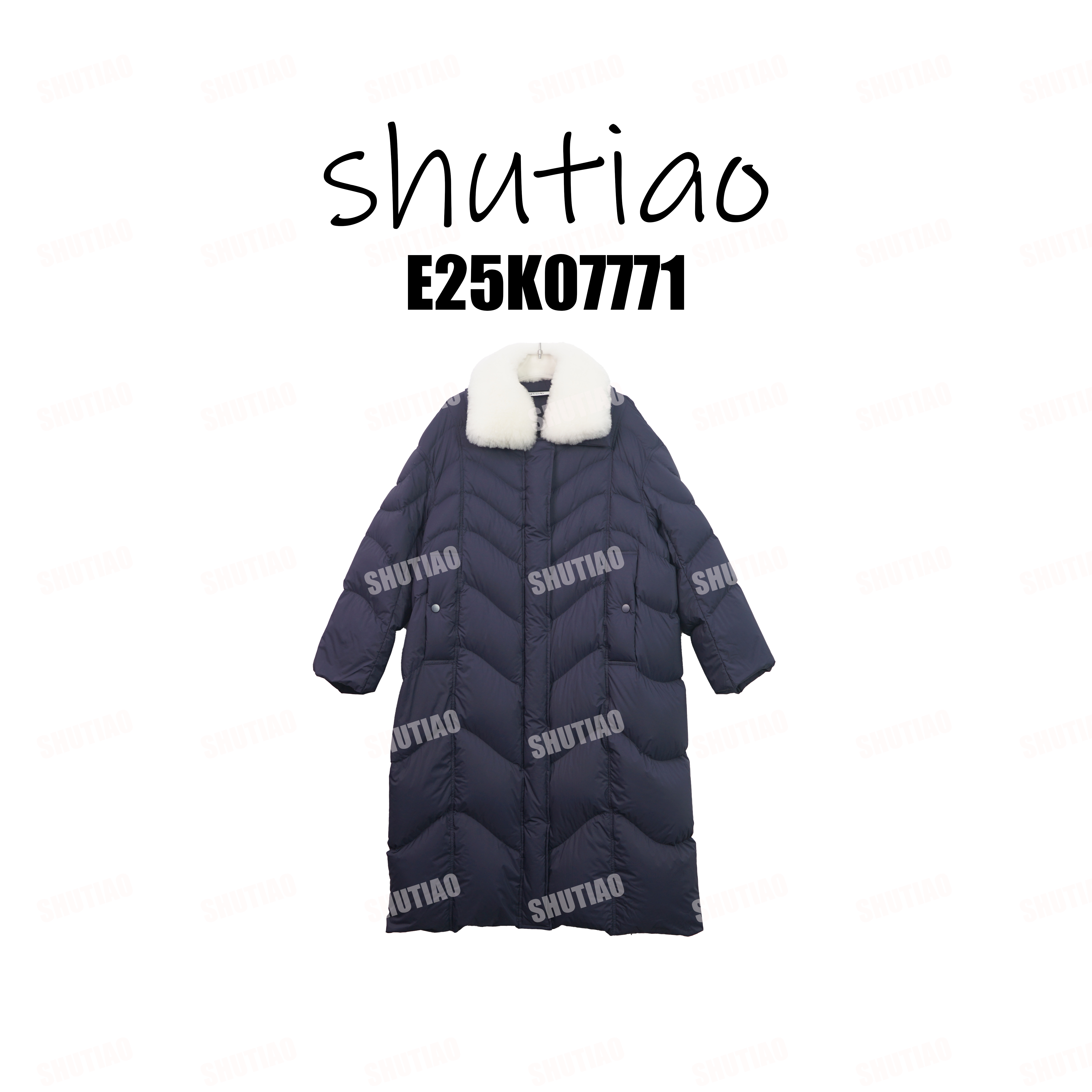 【SHUTIAO】2025冬季：新款小众设计款羽绒服E25K07771
