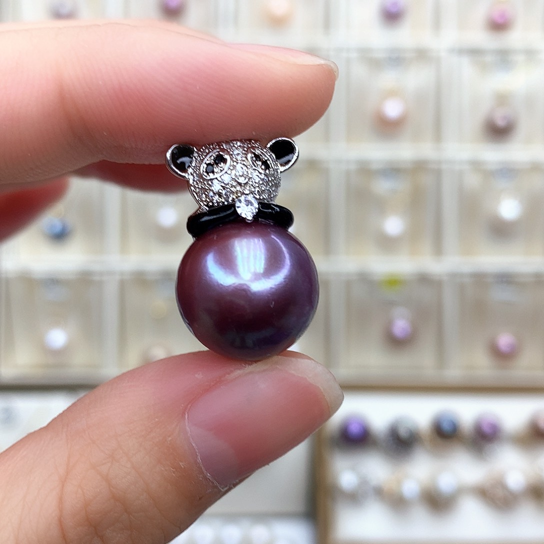 淡水珍珠颈饰合金