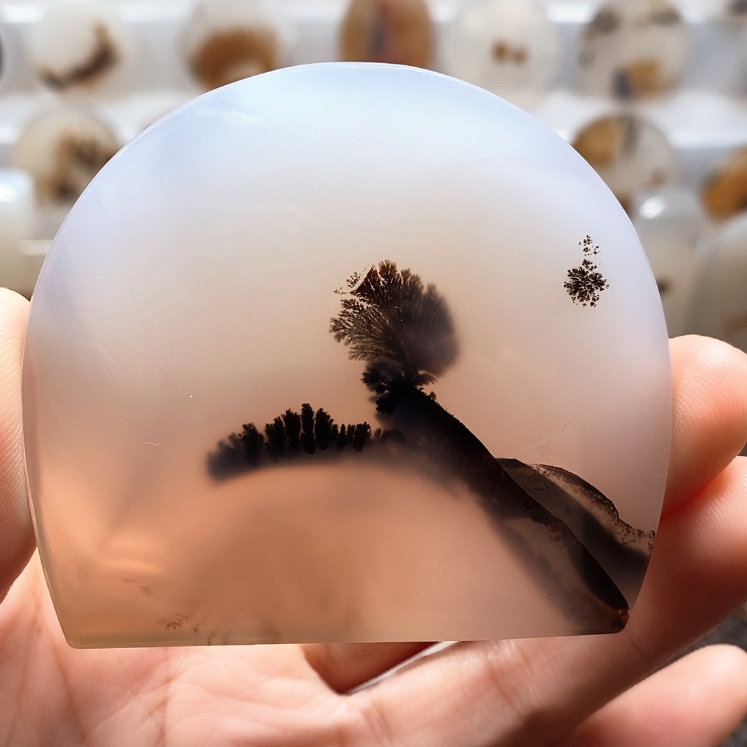 玛瑙/玉髓未镶嵌吊坠(不含链)