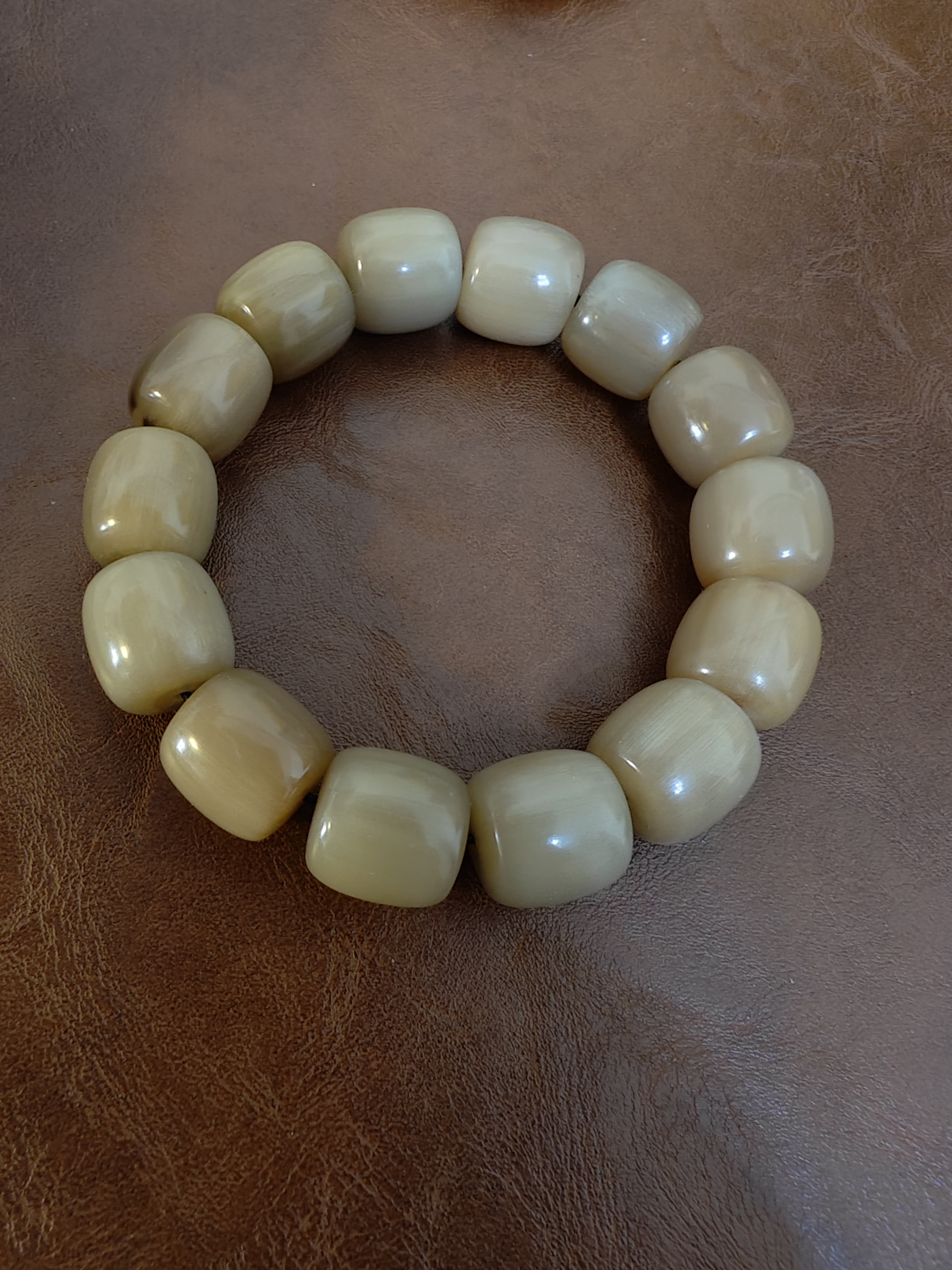 非金属木质手链 杨杨桶珠1.7单圈手串