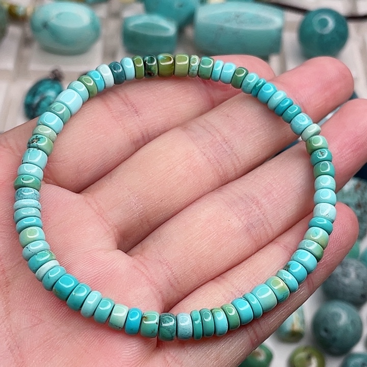 绿松石珠宝奇石未镶嵌