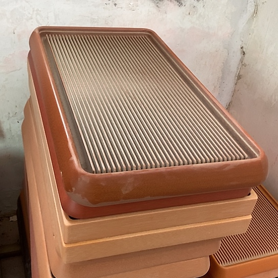 电木茶盘橙金龙纹木纹变红了70-40-6，福利红茶203号